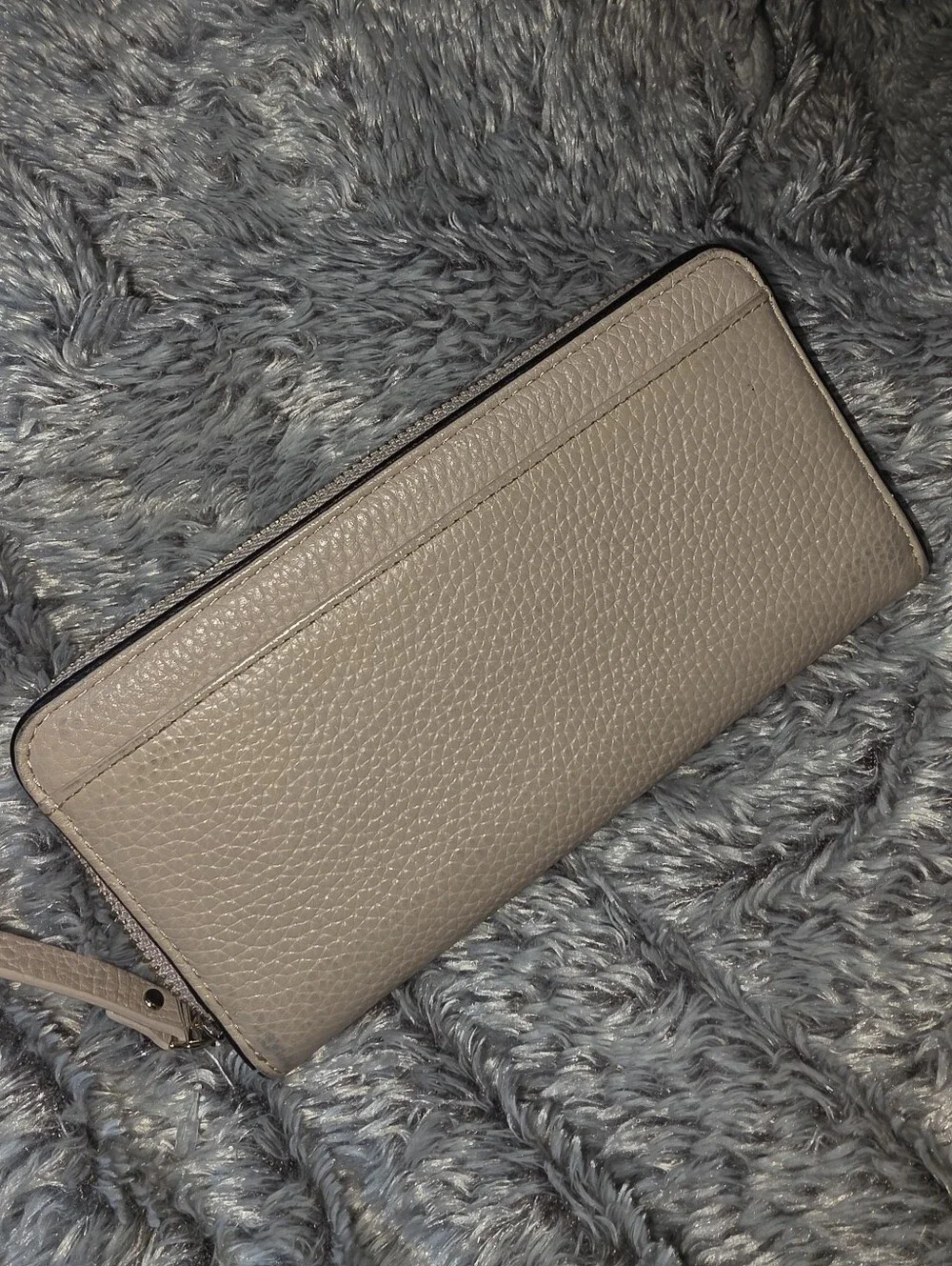 Kate Spade Leather Tassel Zip Wallet